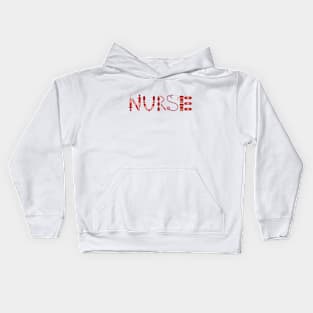 Nurse (Red) Kids Hoodie